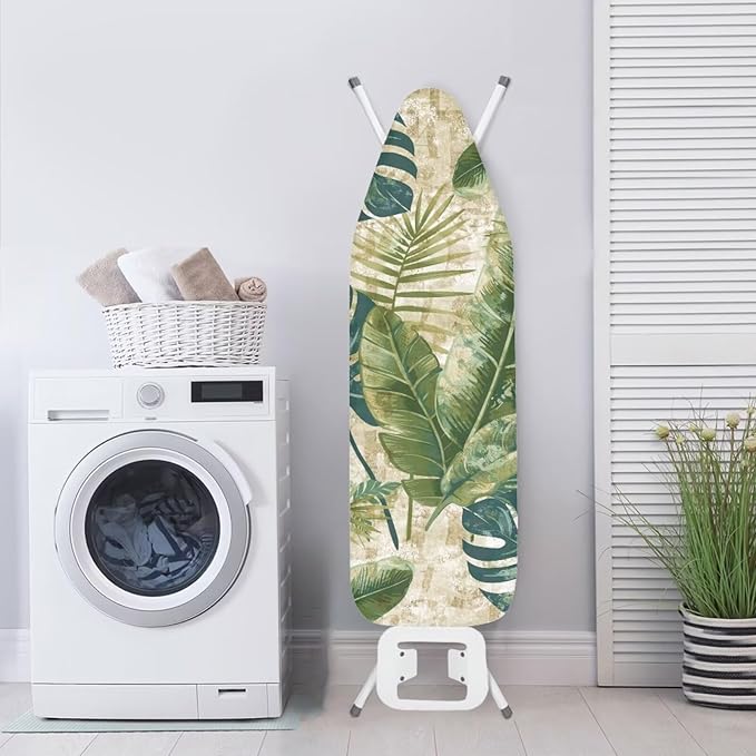 Tropical Palm Ironing Board Cover and Pad 15x54 Standard Size Ironing Board