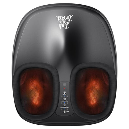 BOB AND BRAD Foot Massager with Heat and Remote, Shiatsu Deep Kneading Electric Feet Massager Machine for Plantar Fasciitis, Men Size 12