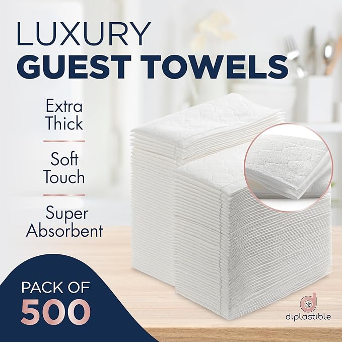 Disposable Guest Towels 500 Pack