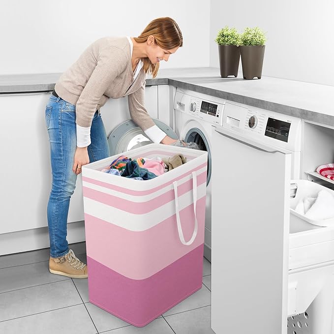 StorageRight Large Collapsible Laundry Basket Hamper