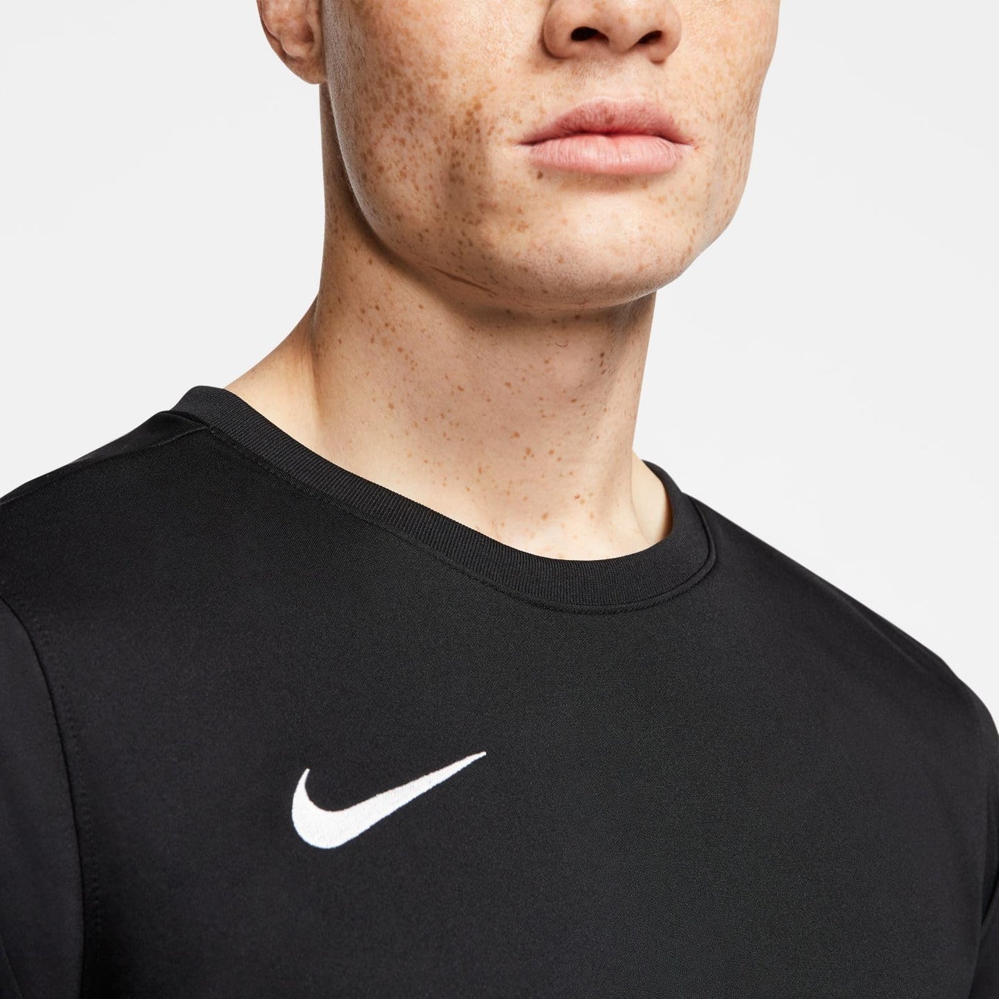 NIKE Mens Dri-fit Park 7 Jby T-Shirt, Black/White, M EU