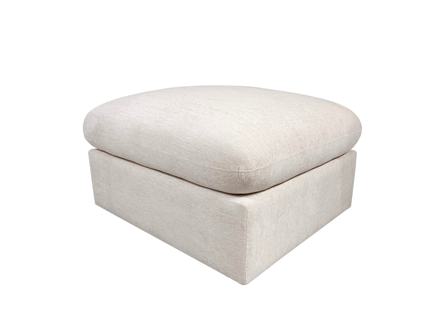Ball & Cast 116" Oversized Modular Sectional Sofa,Large Chenille Upholstered Couch L-Shaped 7 Seat with Movable Ottoman & 2 Pillows,Comfty Sectionals W/Cup Holders & USB Ports,for Living Room,Beige
