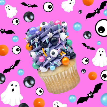 Manvscakes Sprinkles - Themed Sprinkles for Cake Decorating, Sprinkle Mix for Cookies, Ice Cream, Fondant Cake, Caramel Apples, Cupcakes & Other Desserts, Assorted Halloween & Fall Sprinkles, 4 oz