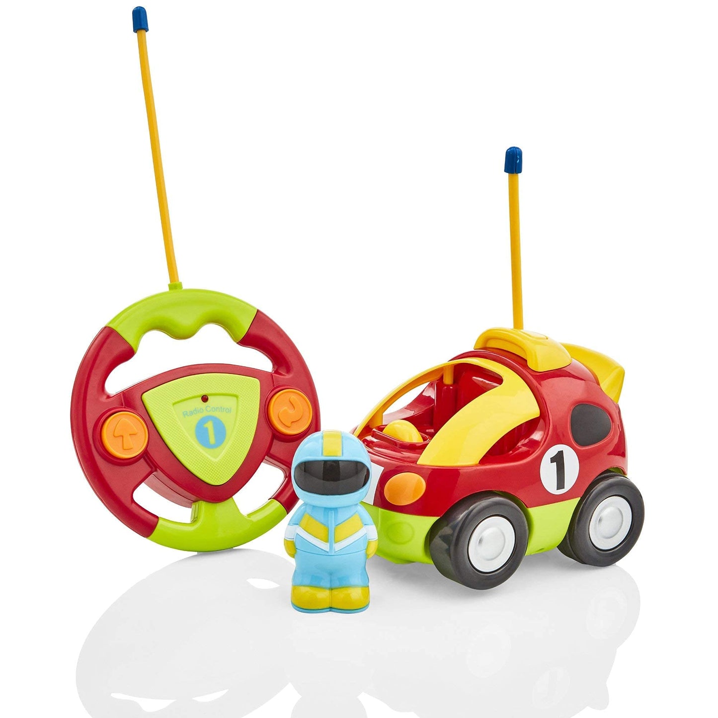 Tippi My First Remote Control Cars for 1, 2, 3 Year Olds - Car Toy for Toddler Boys or Girls - For Kids Age 1-3, Suitable for Children Age 18 Months+