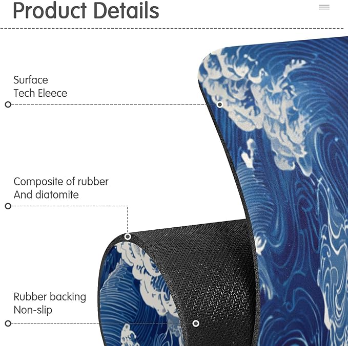 Kitchen Sink Splash Guard 1 PC 14.7 Inch Sink Faucet Mat Splash Guard