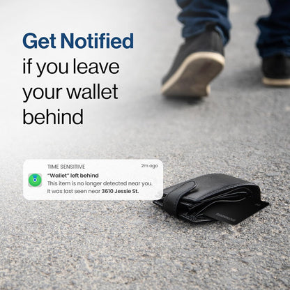 SPOTMINDERS Apple MFi Certified Wallet Tracker Card for Travel - Works with Apple Find My, IP68 Waterproof Rechargeable Tracking Card for Wallet Luggage Passport Purse - Ultra Slim 0.07in Item Finder