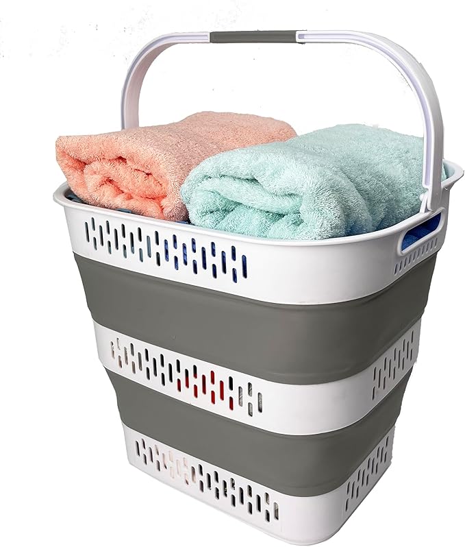 SAMMART 38L Collapsible Laundry Basket