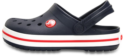 Crocs Unisex Kids Clogs, Navy Red, 9 UK Child