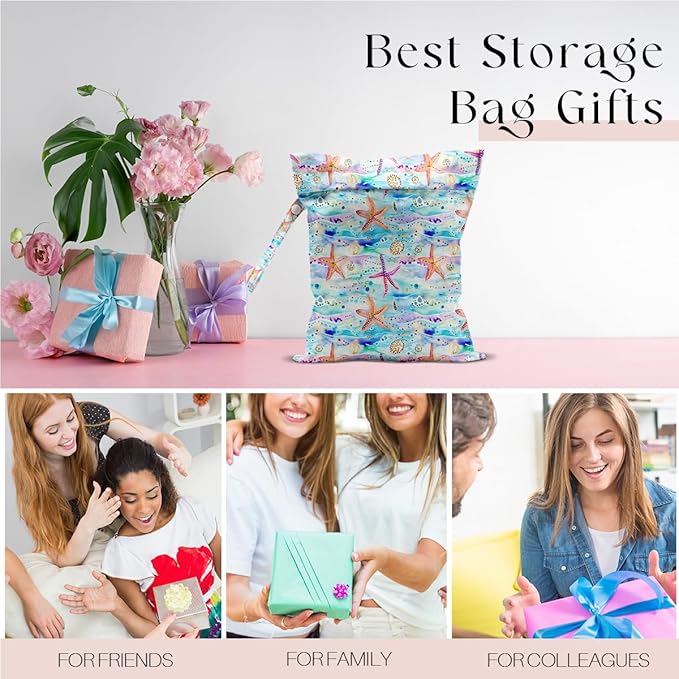Wet Bag for Swimsuit, Beach Travel Essentials Wet Dry Bag, for Sunscreen