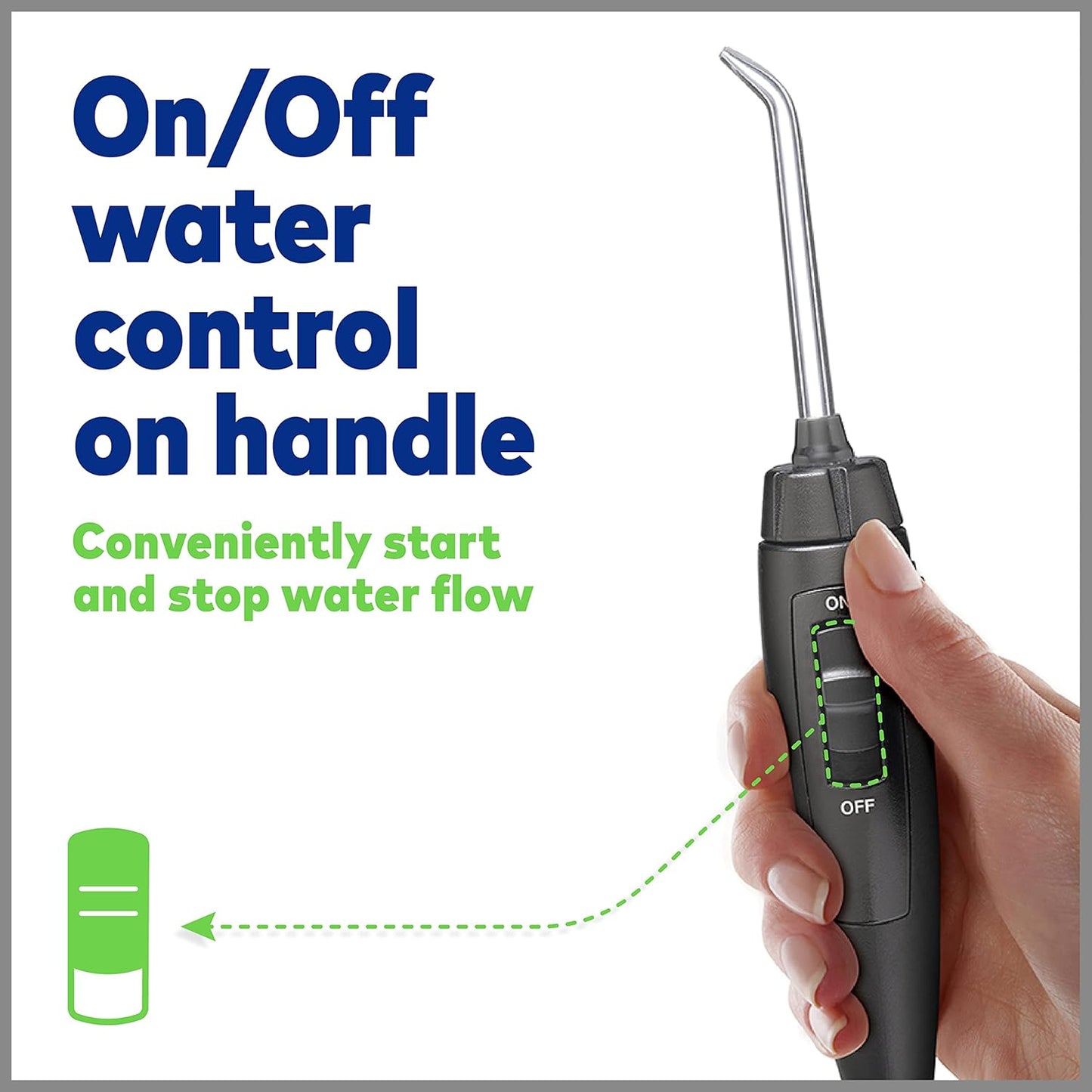 Waterpik Complete Care 5.0 Water Flosser + Sonic Electric Toothbrush, Black WP-862