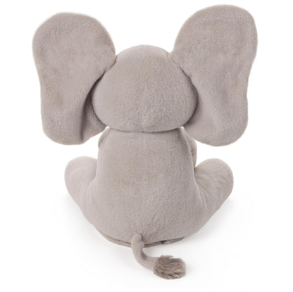 Official Baby GUND Flappy the Elephant, Interactive and Musical Cuddly Plush 12-Inch Stuffed Snuggly Peek-a-Boo Teddy GiftFluffy Animal Themed Soft Toy for Newborn Boys and Girls Aged 0-12 Months