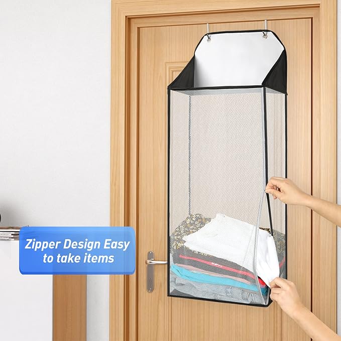 MaxGear Hanging Laundry Hamper, Over the Door Hamper