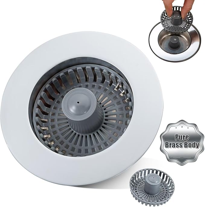 Kitchen Sink Drain Strainer – New Upgraded Kitchen Sink Stopper