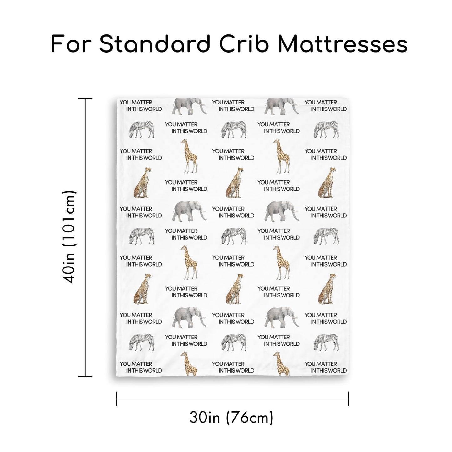 CIVARUA KIDS Minky Baby Blanket for Boys, Soft Plush Receiving for Newborns - Leopard 30x40 Inches