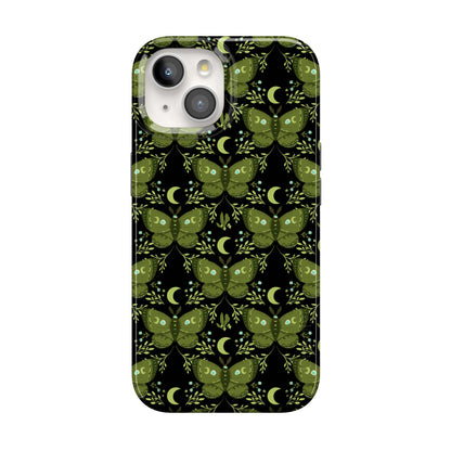 Casely iPhone 15 Plus Case | Fit Check | Neutral Checkerboard Checkered Classic Case | Compatible with MagSafe