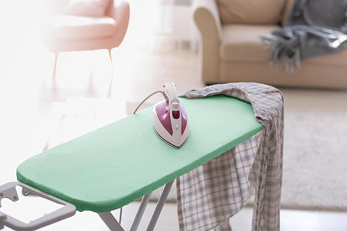Encasa XO Ironing Board Cover and Pad 49"x18" - 4mm Felt Wide Iron Board Cover