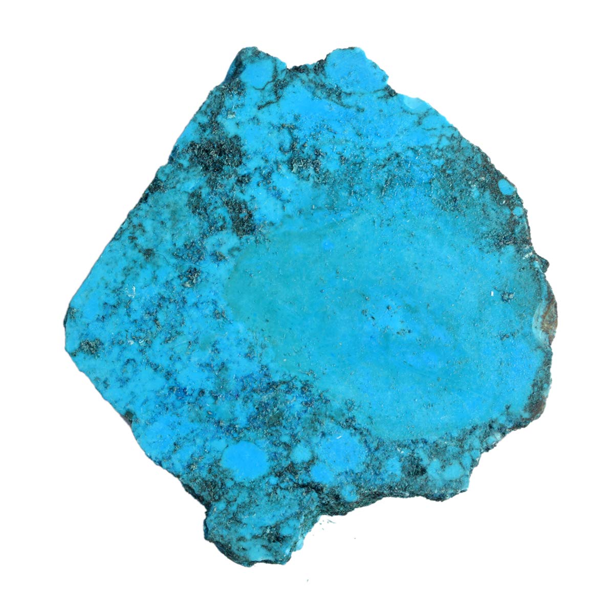 GEMHUB Rare Blue Turquoise Slab Healing Crystal 943.50 Ct Natural Raw Lapidary Cabbing Rough Turquoise Gem