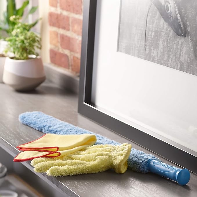 E-Cloth High Performance Dusting Glove, Microfiber Cleaning Cloth, Traps Dust