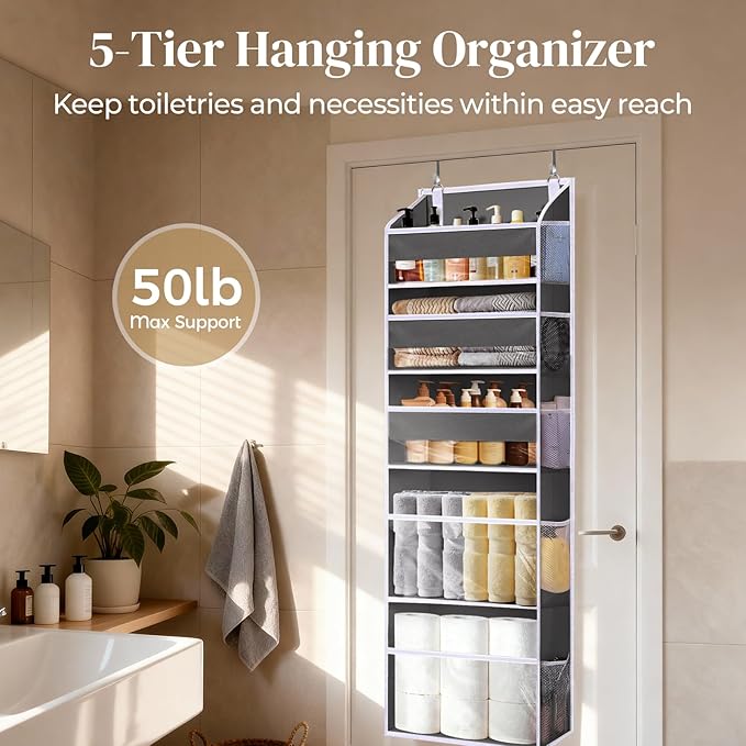 5 Tiers Over Door Organizer