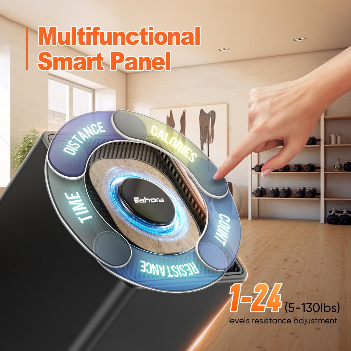 SR3 Smart Home Gym Equipment ，Portable Full Body Workout Cable Machine with Ambient Light,at Home Gym | All in One Gym for Travel | Foldable Gym & Home Exercise Equipment