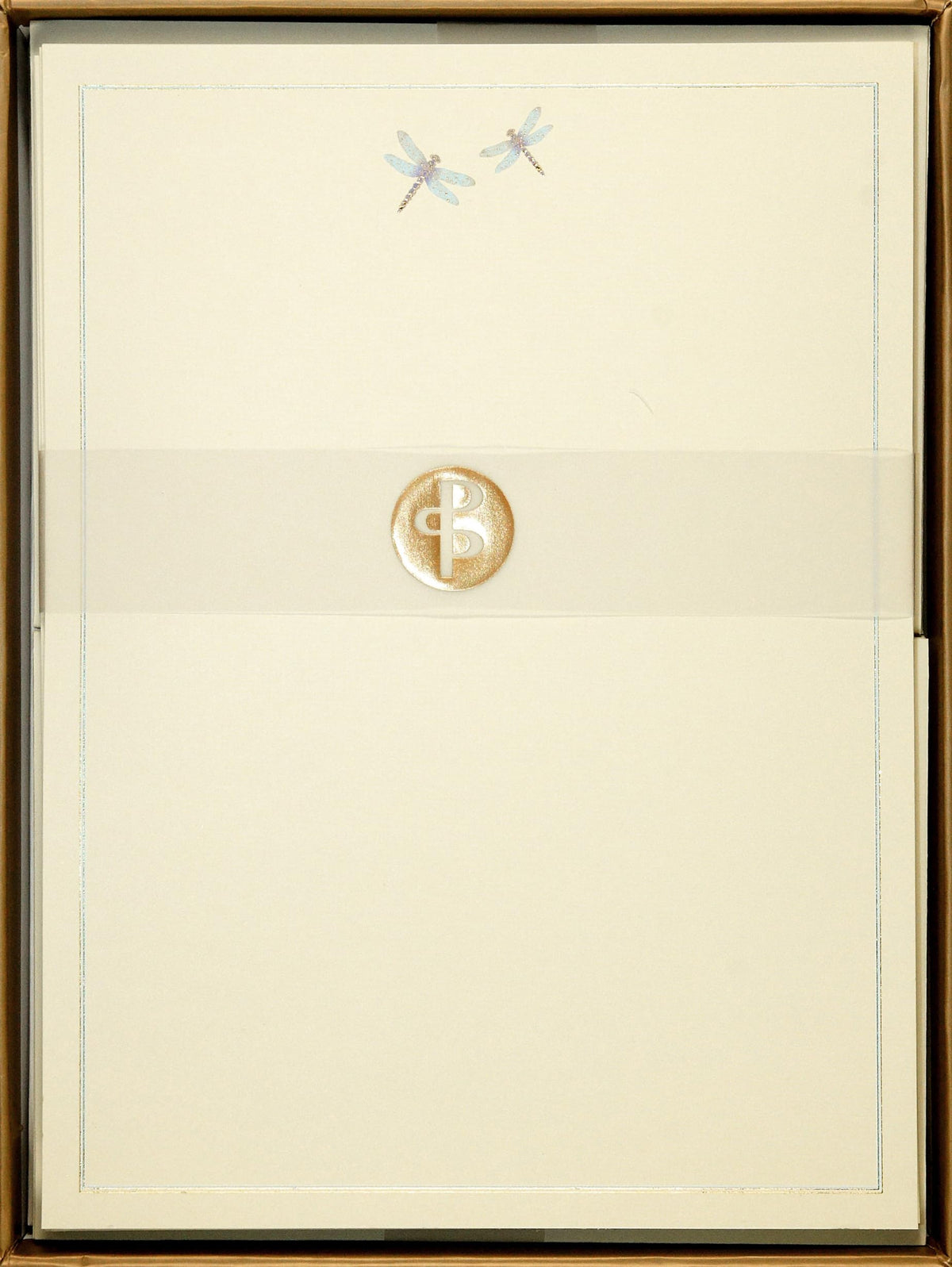Blue Dragonfly Stationery Set (Boxed Stationery)