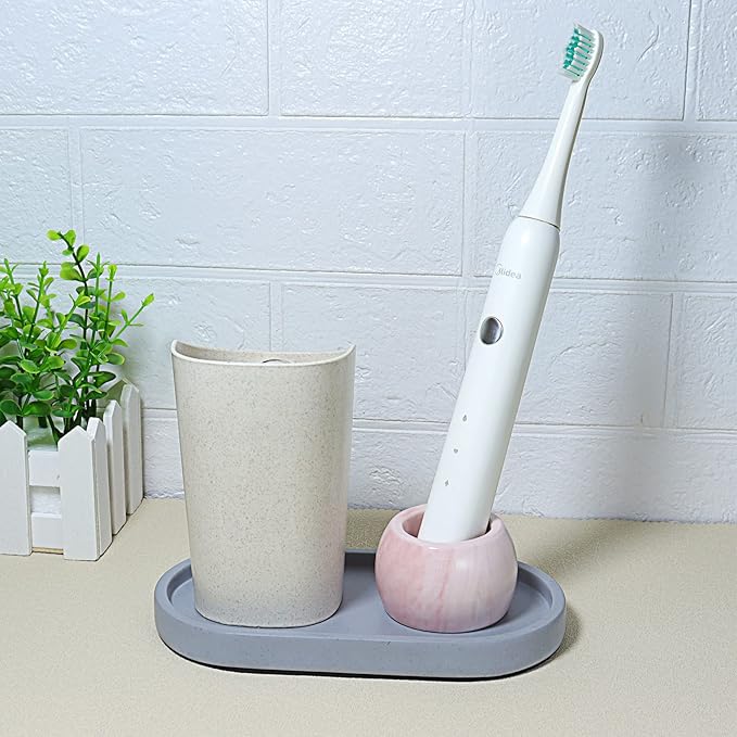 Small Ceramic Electric Toothbrush Holder Stand