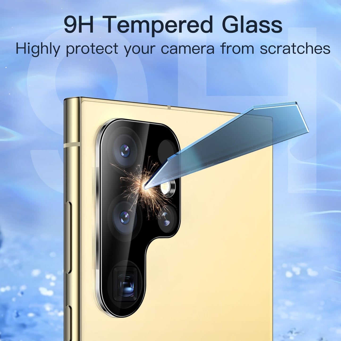 JETech Privacy Screen Protector for Samsung Galaxy S23 5G 6.1-Inch with Camera Lens Protector, Anti-Spy Tempered Glass Film, Fingerprint ID Compatible, 2-Pack Each