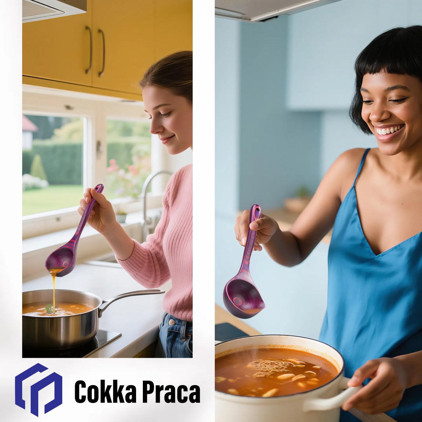 Cokka Praca Kitchen Ladles (Right Hand)