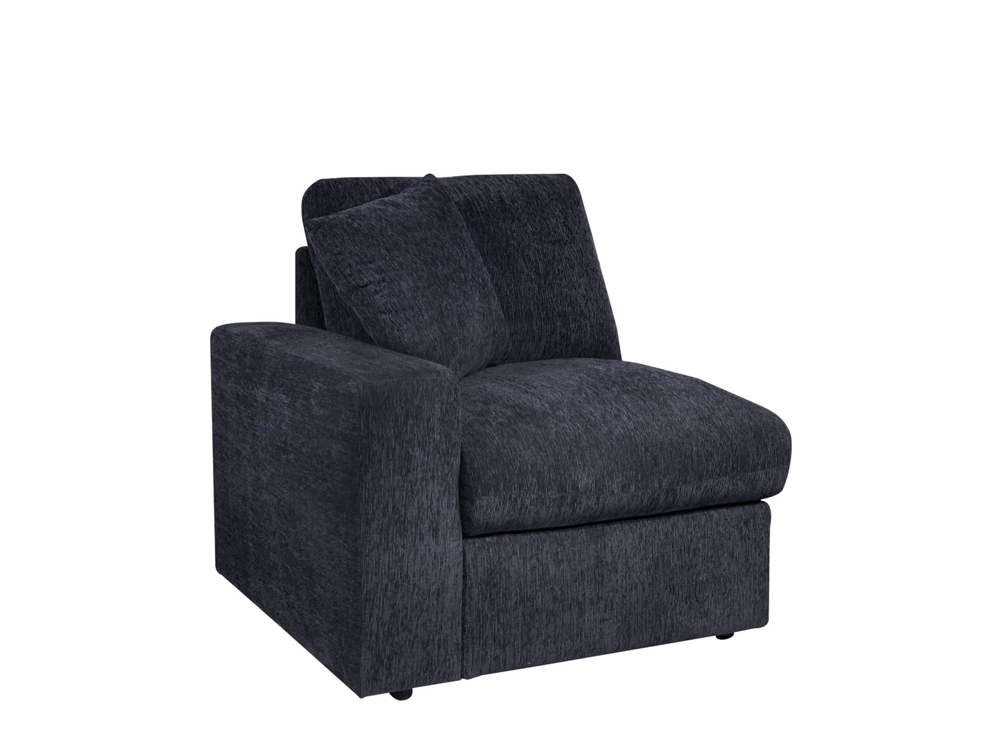 YOPTO 127" Modular Sectional Sofa,Modern Oversized Cloud Couch with Cup Holder&USB Port,7 Seat Convertible L-Shaped Chenille Sofas W/Ottoman,Pillows&Storage Box,Comfy Couches for Living Room,Dark Gray