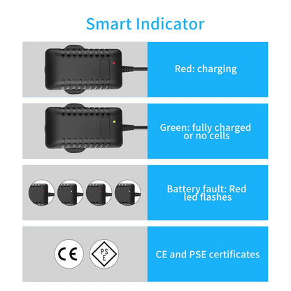 Intelligent 7.2V 8.4V 9.6V NIMH Battery Charger for 2-10S Airsoft Battery RC Car Battery with Standard Tamiya and Mini Tamiya Connector