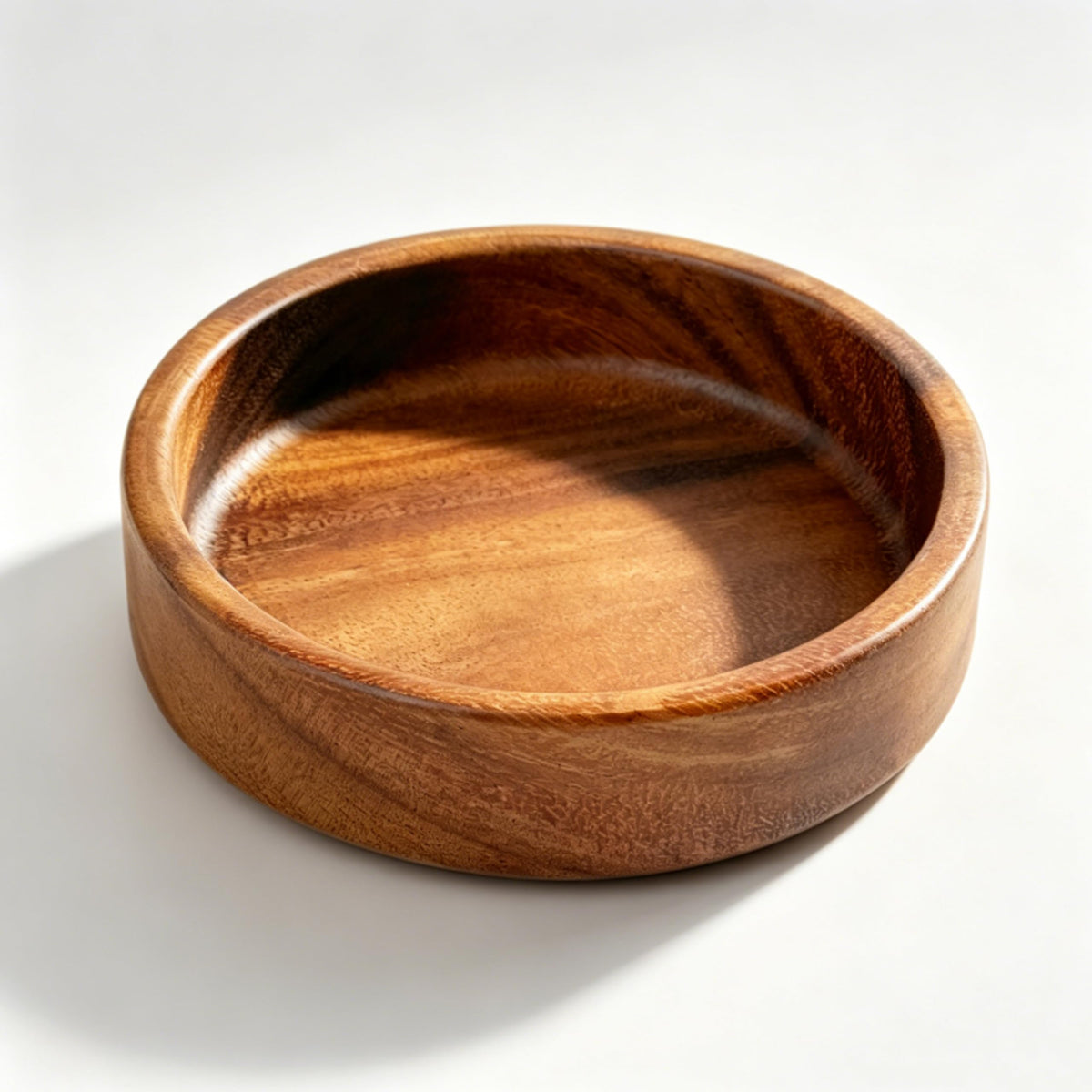 LXFNDZW Walnut Wood Snack Bowl, 5.7-Inch Natural Handcrafted Nut Bowl for Nuts, Candy, Snacks | Perfect for Coffee Table, Living Room, Dining | Rustic Home Decor Kitchen & Party Serving
