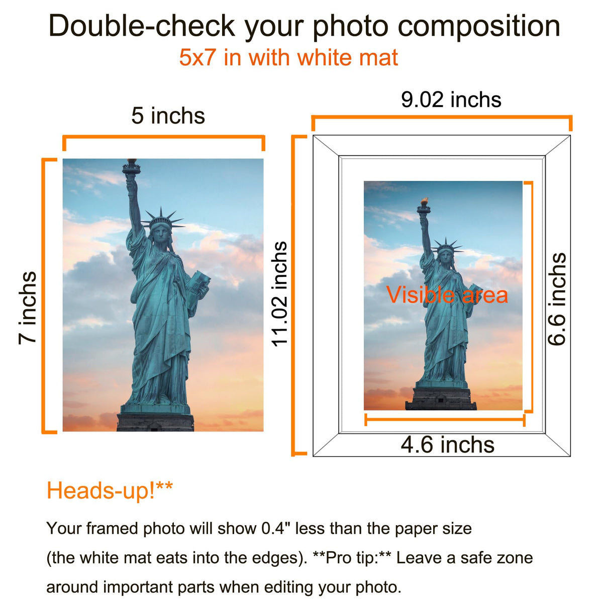 SESEAT 8x10 Picture Frame Natural Woodgrain Set of 6, Display Pictures 5x7 With mat or 8x10 Without Mat