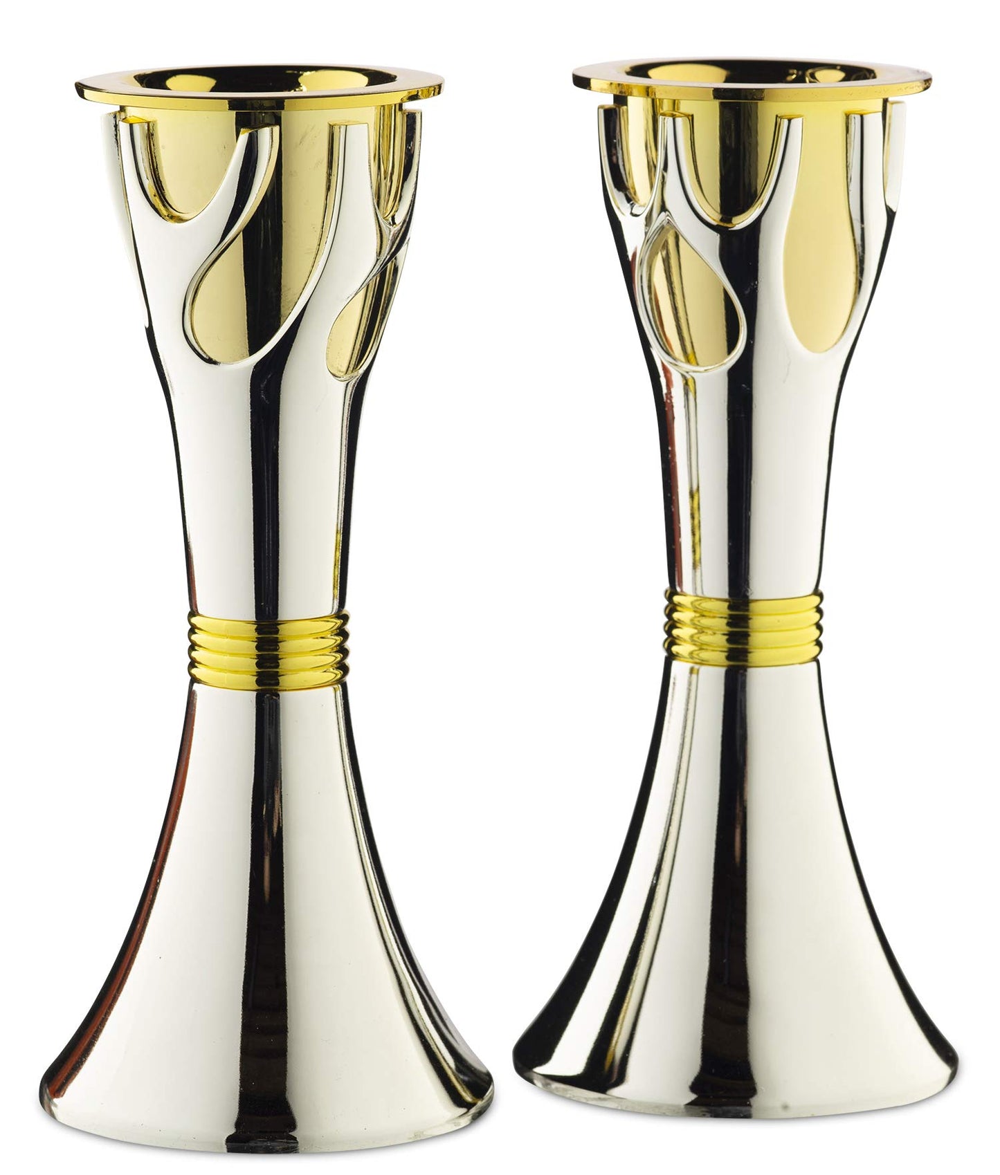 Rite Lite Tree of Life™ Luxury Candlestick Set Beautiful Shabbat Candle holder 4"