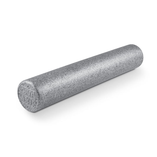 OPTP Silver AXIS Foam Roller, Moderate Density for Sports Medicine, Physical Therapy, Pilates, Yoga - Myofascial Release on Trigger Points (Silver Moderate Density, 36" x 6" Round)