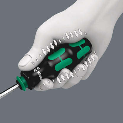 Wera 05051024001 Kraftform Compact Imperial Screwdriver Bit Set KK 25, Silver