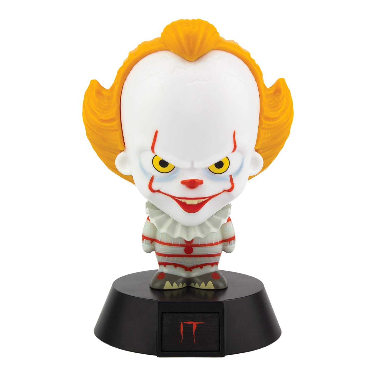 Paladone Pennywise Collectable Icon Based On Stephen King's Novel Ideal Night Kids Bedrooms, Office and Home Pop Culture Lighting Merchandise, White