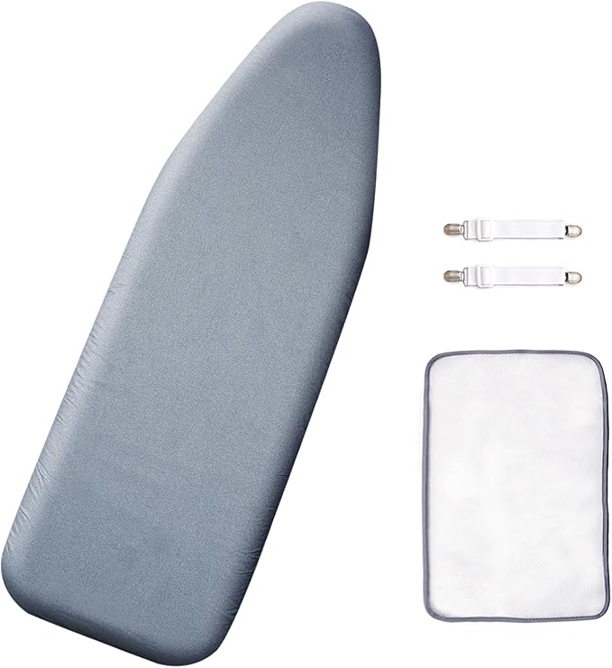 SheeChung 14"x42" Over The Door Ironing Board Cover, Thick Iron Covers