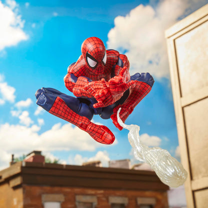 Marvel Legends Maximum Series Spider-Man, Deluxe Spider-Man Comics Collectible 6-Inch Action Figure; Amazing Articulation; Spectacular Accessories