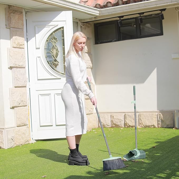 Broom and Dustpan Set for Home, Dust pan