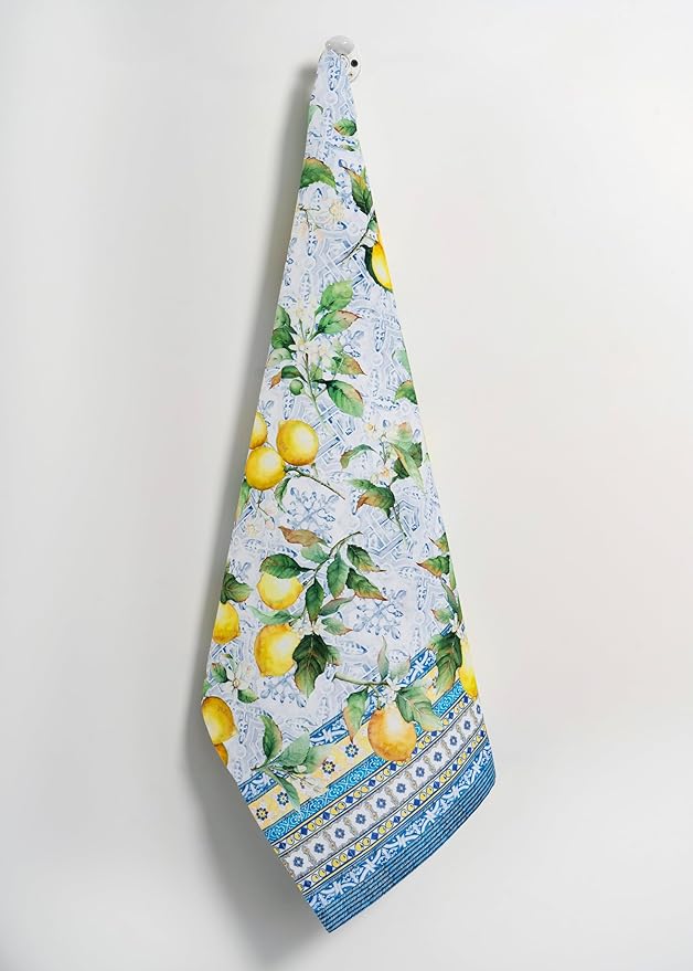 Maison d' Hermine Kitchen Towels Set of 3 100% Cotton 27.50" x 20" Reusable