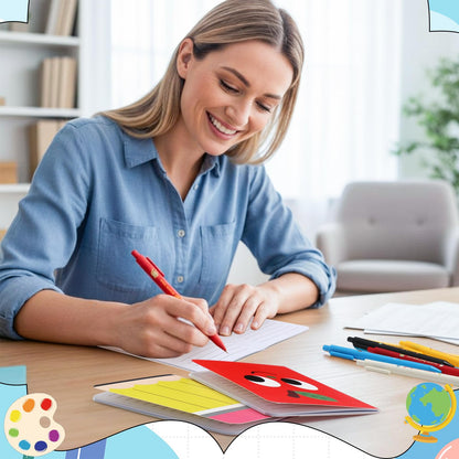 Funrous 48 Pcs Teacher Appreciation Gifts Bulk - 24 Set Teacher Notebook and Pen with Inspirational Quote, Small Pocket Notepad Journal Ballpoint Pen for Thank You Gift Women Men Adult Office Supplies