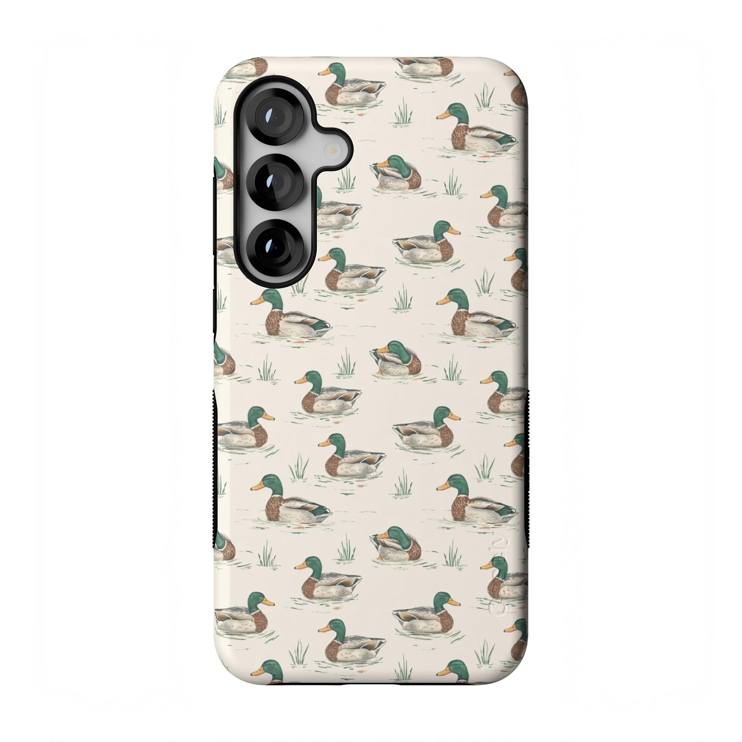 Casely Galaxy S25 Plus Case | Ink & Iris | Vintage Floral | Compatible with MagSafe | Bold Protective Design