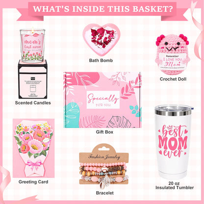 Mothers Day Gifts For Mom,Birthday Gifts for Mom Mother's Birthday Gifts Best Mom Ever Thank You Gifts Unique Birthday Presents From Daughter Son Grateful Gifts for Mom Happy Mother’s Day