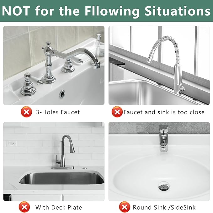 17inch x 4inch Kitchen Sink Faucet Mat, Water Absorbing Stone Faucet Splash