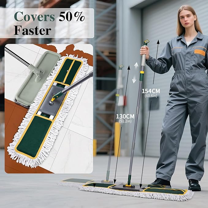 36" Commercial Mop, Masthome Heavy Duty Industrial Mop