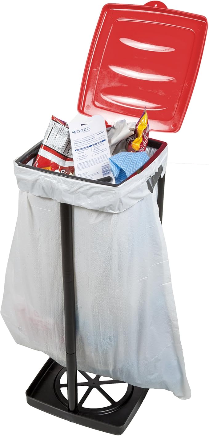 Portable Trash Bag Holder – Collapsible 13-Gallon Garbage Bin