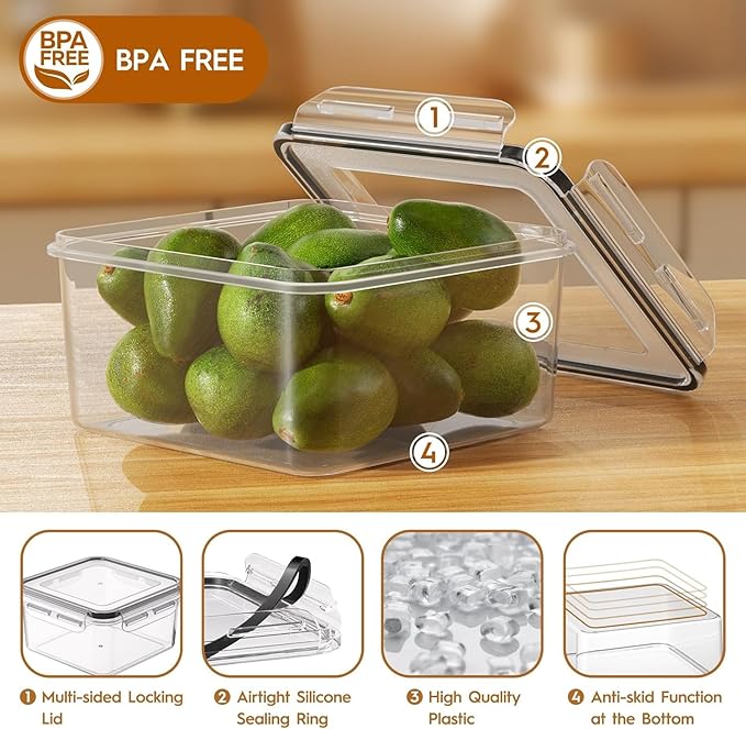 48 PCS Food Storage Containers