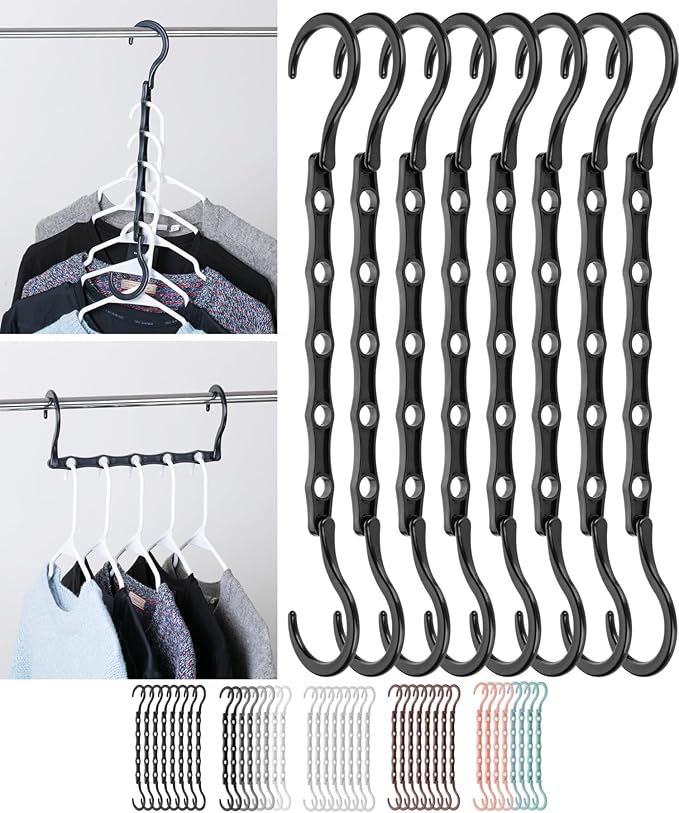 Mr. Pen- Space Saving Hangers, 8 Pack, Clothes Organizers, Shirt Hangers