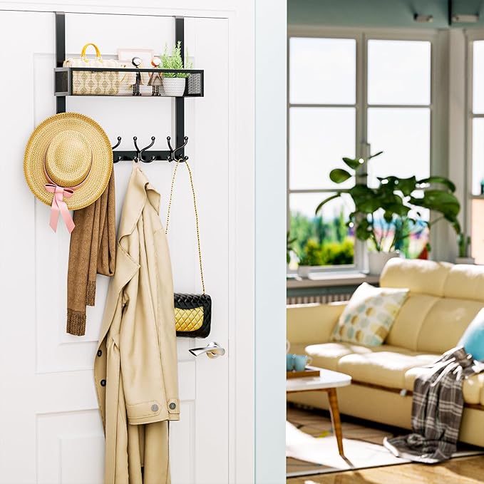 Consumest Over The Door Hooks Organizer
