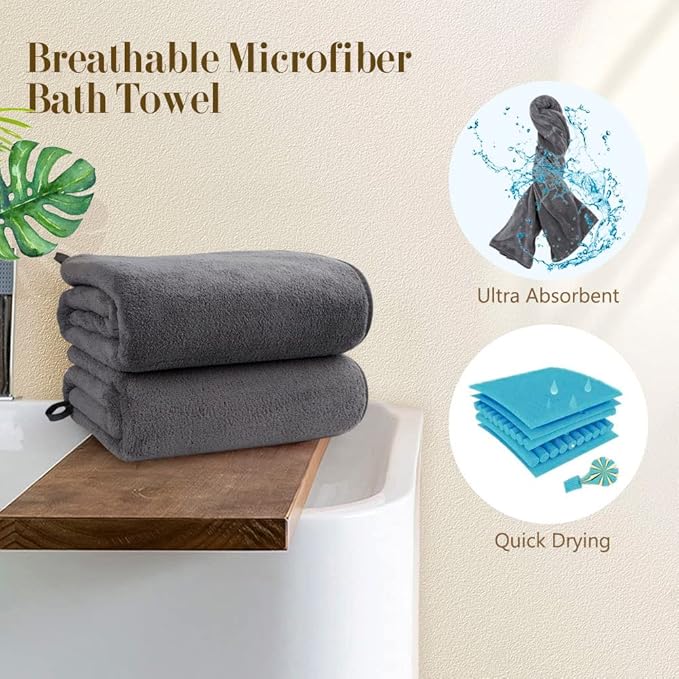 Orighty Bath Towels Pack of 2